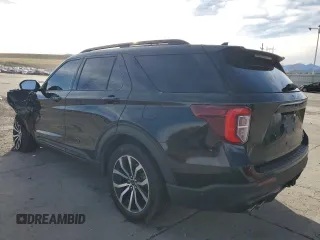 2020 Ford Explorer ST with VIN 1FM5K8GC9LGA46318, listed as a Copart auction lot 49550885 with 62,453 mi miles and Salvage Title. Bid and sale history available at carsss.com. Image 2.
