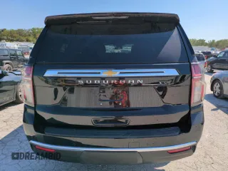 2023 Chevrolet Suburban LS with VIN 1GNSCBKD1PR132161, listed as a Copart auction lot 70649614 with 24,850 mi miles and Salvage Title. Bid and sale history available at DreamBid. Image 6.