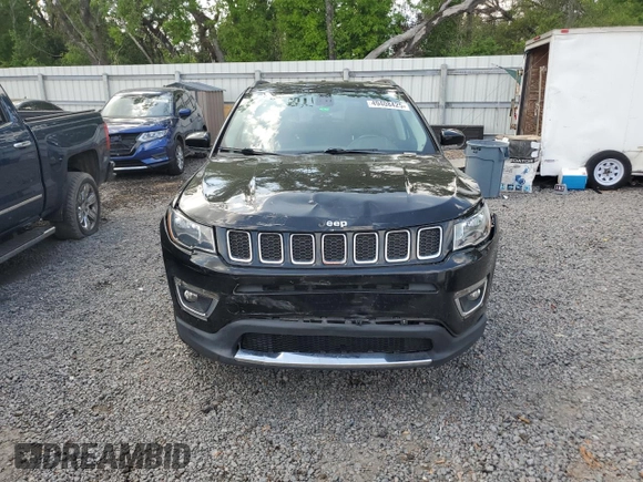 2020 Jeep Compass Limited with VIN 3C4NJCCB3LT152654, listed as a Copart auction lot 49408425 with 108,001 mi miles and Salvage Title. Bid and sale history available at DreamBid. Image 5.