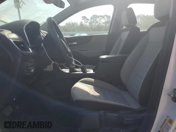 2023 Chevrolet Equinox LS with VIN 3GNAX5EG3PL259279, listed as a Copart auction lot 78233414 with 57,372 mi miles and Salvage title. Bid and sale history available at DreamBid. Image 7.
