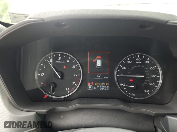 2025 Subaru Forester Special Sports with VIN JF2SLDHC9SH404216, listed as a Copart auction lot 61617315 with 9,848 mi miles and Salvage title. Bid and sale history available at DreamBid. Image 9.