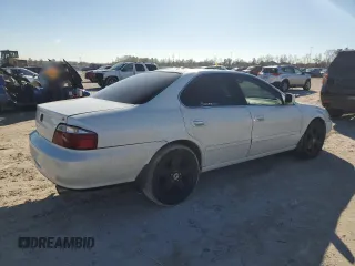 2003 Acura TL Type S with VIN 19UUA56803A050969, listed as a Copart auction lot 42134015 with 167,322 mi miles and Salvage Title. Bid and sale history available at carsss.com. Image 3.