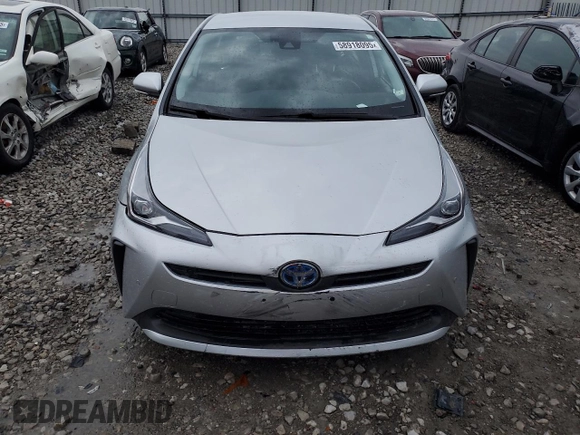 2019 Toyota Prius L Eco с VIN JTDKARFU5K3102626, выставлен на аукционе Copart как лот 58918095 с пробегом 64 930 миль миль и Списание • Salvage title. История ставок и продаж доступна на DreamBid. Изображение 5.