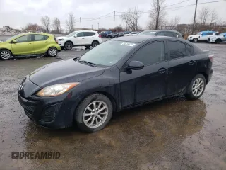 2011 Mazda 3 i Sport with VIN JM1BL1UF7B1377393, listed as a Copart auction lot 50618475 with 160,238 mi miles and Salvage Title. Bid and sale history available at DreamBid. Image 1.
