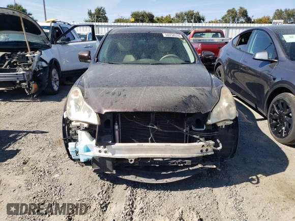 2010 Infiniti EX Journey with VIN JN1AJ0HR5AM753475, listed as a Copart auction lot 68758514 with 212,796 mi miles and Salvage Title. Bid and sale history available at DreamBid. Image 5.