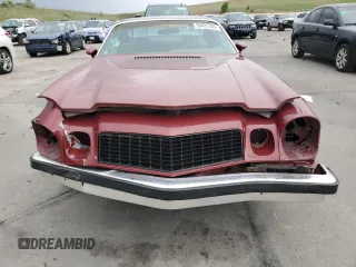 1974 Chevrolet Camaro z VIN 1Q87H4N107244, wystawiony jako Copart lot #59437545 z przebiegiem 70 635 mil mil oraz Czysty tytuł • Clean title. Historia ofert i sprzedaży dostępna na DreamBid. Obrazek 5.