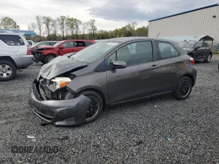 2014 Toyota Yaris L with VIN VNKJTUD30EA008535, listed as a Copart auction lot 51154265 with 93,154 mi miles and Salvage Title. Bid and sale history available at carsss.com. Image 1.