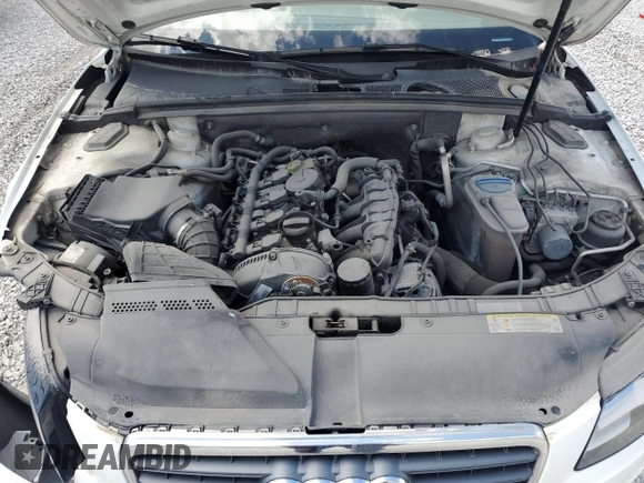 2011 Audi A4 Premium Plus с VIN WAUFFAFL8BN046839, выставлен на аукционе Copart как лот 48413555 с пробегом 210 225 миль миль и На запчасти • Non repairable. История ставок и продаж доступна на DreamBid. Изображение 11.