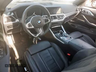 2023 BMW 4 Series M440i with VIN WBA53AT06PCM44083, listed as a Copart auction lot 58314465 with Not provided miles and Salvage title. Bid and sale history available at DreamBid. Image 8.