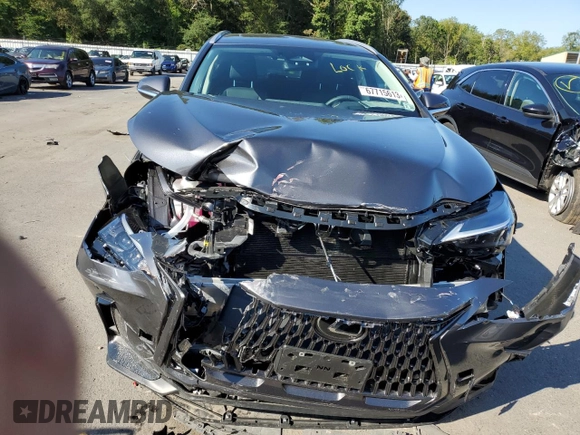 2023 Lexus NX with VIN 2T2GKCEZ4PC014643, listed as a Copart auction lot 67715613 with Not Provided miles. Bid and sale history available at carsss.com. Image 5.