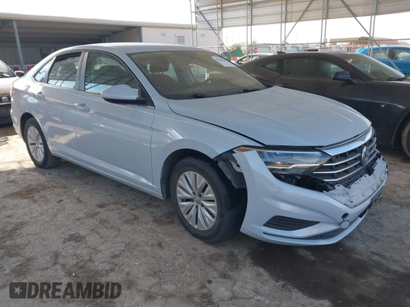 2019 Volkswagen Jetta S z VIN 3VWCB7BU3KM140279, wystawiony jako IAAI lot #41485306 z przebiegiem 68 105 mil mil oraz . Historia ofert i sprzedaży dostępna na DreamBid. Obrazek 1.