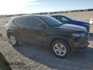 2023 Jeep Compass Sport with VIN 3C4NJDAN9PT559015, listed as a Copart auction lot 50590005 with 18,843 mi miles and Salvage title. Bid and sale history available at DreamBid. Image 4.