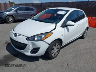 2014 Mazda 2 Sport with VIN JM1DE1KZ5E0171550, listed as a IAAI auction lot 41957824 with 70,838 mi miles and . Bid and sale history available at DreamBid. Image 2.