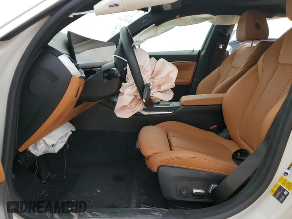 2023 BMW i4 eDrive40 with VIN WBY73AW06PFN62929, listed as a Copart auction lot 49281324 with 13,015 mi miles. Bid and sale history available at carsss.com. Image 7.