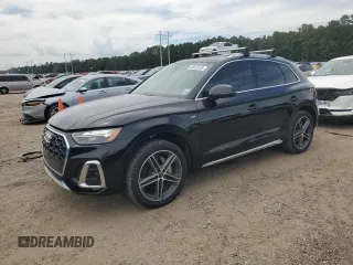 2021 Audi Q5 Premium Plus with VIN WA1E2AFYXM2036169, listed as a Copart auction lot 66321815 with 57,928 mi miles and Salvage title. Bid and sale history available at DreamBid. Image 1.