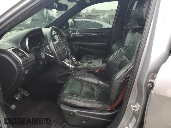2017 Jeep Grand Cherokee SRT with VIN 1C4RJFDJ8HC663059, listed as a Copart auction lot 45677045 with 88,914 mi miles and Salvage Title. Bid and sale history available at carsss.com. Image 7.