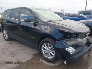 2021 Chevrolet Equinox LT z VIN 3GNAXKEV7ML398596, wystawiony jako IAAI lot #42098920 z przebiegiem 84 596 mil mil oraz . Historia ofert i sprzedaży dostępna na DreamBid. Obrazek 1.