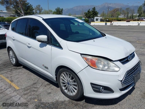 2013 Ford C-Max Energi SEL with VIN 1FADP5CU3DL555298, listed as a IAAI auction lot 41980253 with 191,811 mi miles. Bid and sale history available at carsss.com. Image 1.
