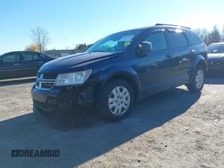 2017 Dodge Journey SE with VIN 3C4PDCAB4HT582865, listed as a IAAI auction lot 38132313 with 142,613 mi miles and . Bid and sale history available at DreamBid. Image 2.