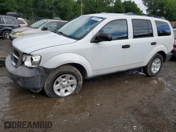 2008 Dodge Durango z VIN 1D8HB38N18F145184, wystawiony jako Copart lot #58955665 z przebiegiem 53 582 mil mil oraz Szkoda całkowita • Salvage title. Historia ofert i sprzedaży dostępna na DreamBid. Obrazek 1.