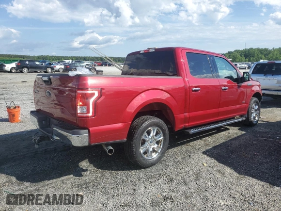 2016 Ford F-150 XL with VIN 1FTEW1CP4GFD12090, listed as a Copart auction lot 55382975 with 55,603 mi miles and Salvage title. Bid and sale history available at DreamBid. Image 3.