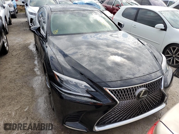 2018 Lexus LS 500 z VIN JTHB5LFF8J5000824, wystawiony jako Copart lot #74479734 z przebiegiem 25 959 mil mil oraz Nie do naprawy • Non repairable. Historia ofert i sprzedaży dostępna na DreamBid. Obrazek 5.