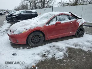 2008 Mitsubishi Eclipse GS with VIN 4A3AK64F58E032633, listed as a Copart auction lot 82773624 with Not Provided miles and Salvage Title. Bid and sale history available at carsss.com. Image 1.