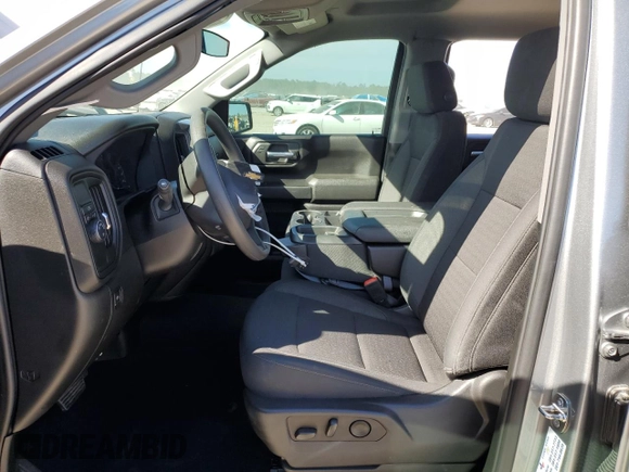 2024 Chevrolet Silverado 1500 Custom with VIN 1GCPABEK2RZ102085, listed as a Copart auction lot 49416675 with Not Provided miles and Salvage Title. Bid and sale history available at DreamBid. Image 7.