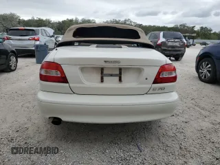 2004 Volvo C70 with VIN YV1NC62D34J045007, listed as a Copart auction lot 77602894 with 121,123 mi miles and Salvage Title. Bid and sale history available at carsss.com. Image 6.