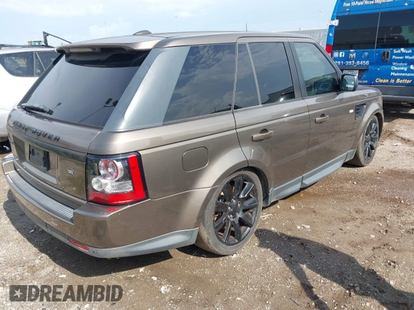 2013 Land Rover Range Rover Sport HSE Lux with VIN SALSK2D42DA788963, listed as a IAAI auction lot 42526592 with 150,522 mi miles and . Bid and sale history available at DreamBid. Image 4.