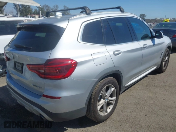 2019 BMW X3 sDrive30i with VIN 5UXTR7C50KLR47364, listed as a IAAI auction lot 41998942 with 95,700 mi miles and . Bid and sale history available at DreamBid. Image 4.
