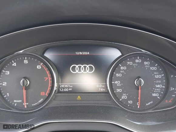 2022 Audi Q5 S line Premium with VIN WA1GAAFY3N2101201, listed as a IAAI auction lot 41263245 with 28,361 mi miles. Bid and sale history available at carsss.com. Image 7.