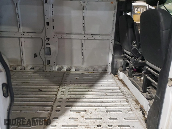 2024 Ram ProMaster Cargo Tradesman with VIN 3C6LRVDG0RE132534, listed as a Copart auction lot 48013655 with 27,227 mi miles and Clean Title. Bid and sale history available at DreamBid. Image 11.