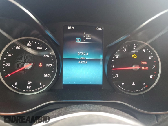2020 Mercedes-Benz GLC 300 z VIN WDC0G8DB8LF726349, wystawiony jako Copart lot #54844625 z przebiegiem 43 333 mil mil oraz Czysty tytuł • Clean title. Historia ofert i sprzedaży dostępna na DreamBid. Obrazek 9.
