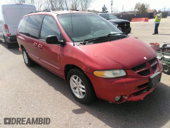 2000 Dodge Caravan SE z VIN 1B4GP44G9YB779386, wystawiony jako IAAI lot #41959352 z przebiegiem 139 648 mil mil oraz . Historia ofert i sprzedaży dostępna na DreamBid. Obrazek 1.