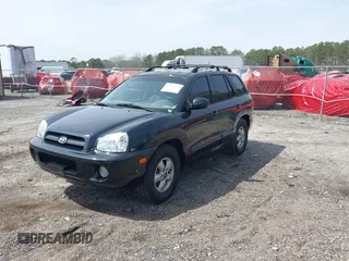 2006 Hyundai Santa Fe GLS with VIN KM8SC13D16U094777, listed as a IAAI auction lot 41803425 with 156,130 mi miles. Bid and sale history available at carsss.com. Image 2.