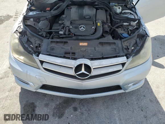 2013 Mercedes-Benz C 250 with VIN WDDGJ4HB0DF995087, listed as a Copart auction lot 54379365 with 104,348 mi miles and Clean Title. Bid and sale history available at DreamBid. Image 11.