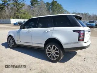 2017 Land Rover Range Rover z VIN SALGS2FE1HA348797, wystawiony jako Copart lot #45932065 z przebiegiem 104 557 mil mil oraz Szkoda całkowita • Salvage title. Historia ofert i sprzedaży dostępna na DreamBid. Obrazek 2.