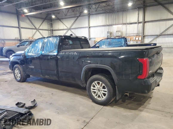 2022 Toyota Tundra SR5 with VIN 5TFLA5GD8NX001640, listed as a Copart auction lot 51101965 with 27,656 mi miles and Clean title. Bid and sale history available at DreamBid. Image 2.