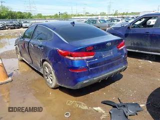 2020 Kia Optima LX with VIN 5XXGT4L38LG407103, listed as a IAAI auction lot 42130742 with 76,841 mi miles and . Bid and sale history available at DreamBid. Image 3.