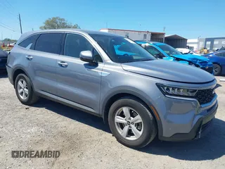 2023 Kia Sorento LX with VIN 5XYRG4LC0PG197546, listed as a IAAI auction lot 41775312 with 30,881 mi miles. Bid and sale history available at carsss.com. Image 1.