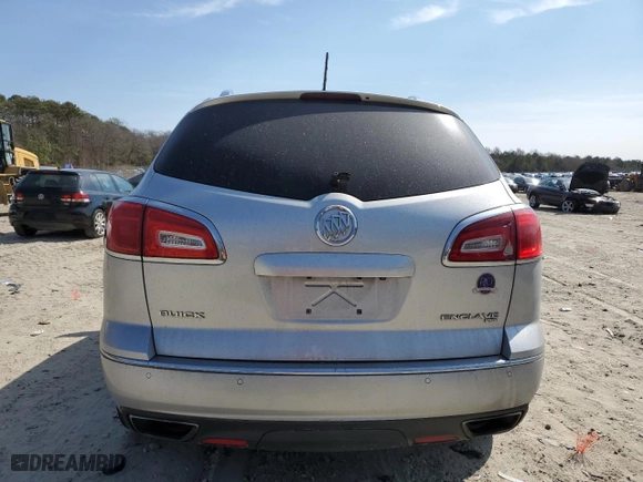 2014 Buick Enclave Leather with VIN 5GAKVBKD5EJ296061, listed as a Copart auction lot 47545115 with 160,507 mi miles and Salvage Title. Bid and sale history available at carsss.com. Image 6.