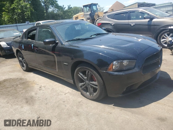 2013 Dodge Charger RT Plus with VIN 2C3CDXDTXDH503345, listed as a Copart auction lot 60231554 with 114,931 mi miles and Salvage Title. Bid and sale history available at carsss.com. Image 4.