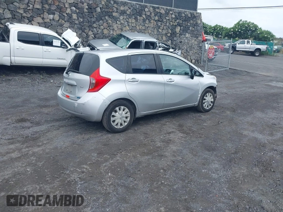 2015 Nissan Note S with VIN 3N1CE2CPXFL375170, listed as a IAAI auction lot 42430996 with 131,672 mi miles and . Bid and sale history available at DreamBid. Image 4.
