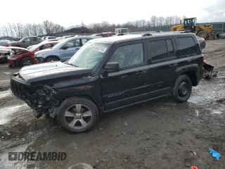 2016 Jeep Patriot Latitude with VIN 1C4NJRFBXGD799207, listed as a Copart auction lot 46407745 with 0 mi miles and Salvage Title. Bid and sale history available at carsss.com. Image 1.