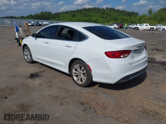 2016 Chrysler 200 Limited with VIN 1C3CCCAB2GN145709, listed as a IAAI auction lot 42215282 with 146,533 mi miles and . Bid and sale history available at DreamBid. Image 3.
