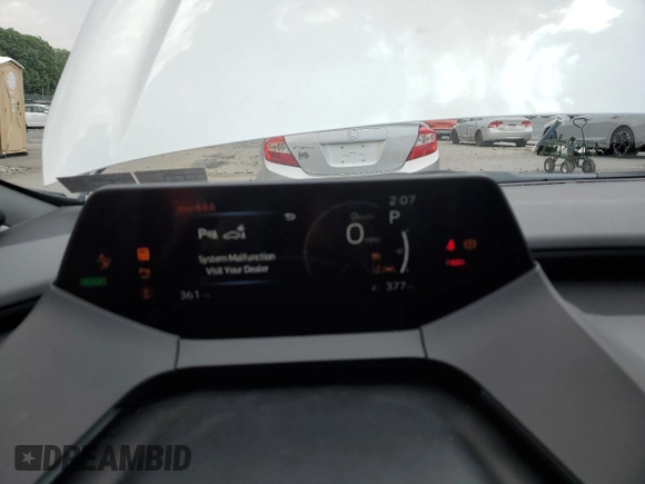 2024 Toyota Prius LE with VIN JTDADABU7R3018666, listed as a Copart auction lot 60286835 with 361 mi miles and Salvage title. Bid and sale history available at DreamBid. Image 9.