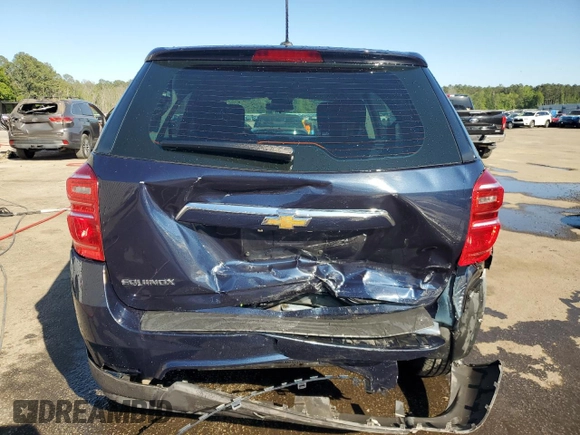 2017 Chevrolet Equinox LS z VIN 2GNALBEK6H1565023, wystawiony jako Copart lot #52769845 z przebiegiem 110 723 mil mil oraz Szkoda całkowita • Salvage title. Historia ofert i sprzedaży dostępna na DreamBid. Obrazek 6.