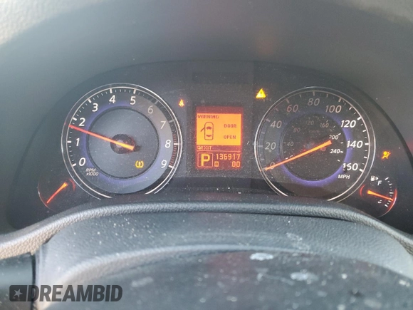 2008 Infiniti G35 Journey with VIN JNKBV61E38M200140, listed as a Copart auction lot 88951485 with 136,917 mi miles and Salvage title. Bid and sale history available at DreamBid. Image 9.