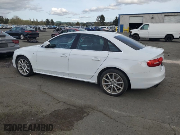 2016 Audi A4 Premium with VIN WAUAFAFL9GN007503, listed as a Copart auction lot 52261045 with 122,651 mi miles and Clean Title. Bid and sale history available at carsss.com. Image 2.